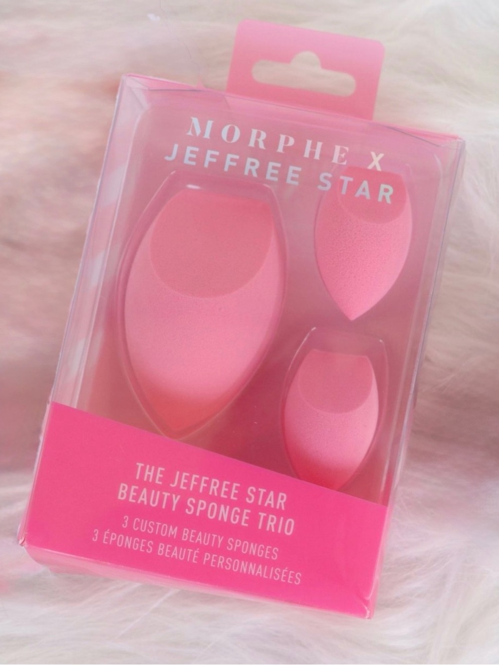 Morphe x Jeffree Star The Beauty Sponge Trio Limited Edition
